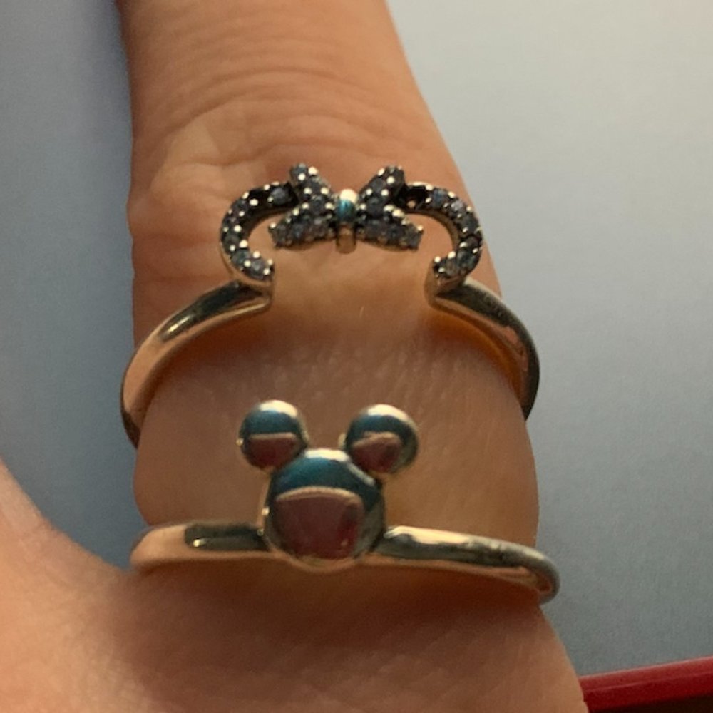 Disney Mickey Minnie Rings